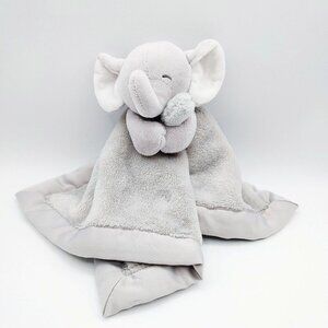 Carter's Grey  Elephant Plush Security Blanket Lovey